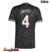 Camisa de Futebol Juventus Federico Gatti #4 Equipamento Alternativo 2025-26 Manga Curta